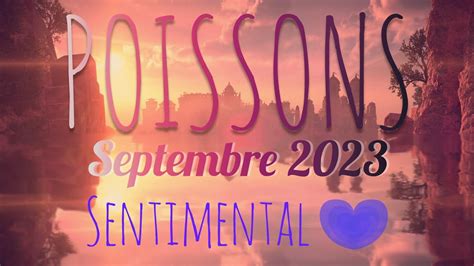 Poissons La Volont D Avancer Ensemble Sentimental Septembre