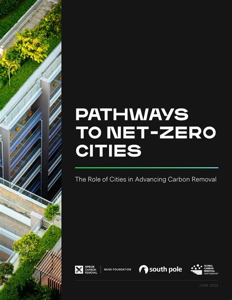 Pathways To Net Zero Cities The Role Of Cities In Advancing