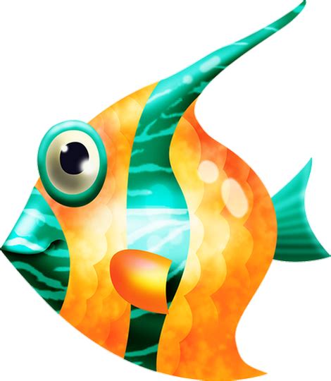 Tube Poisson Png Dessin Mer Oc An Fish Png Clipart