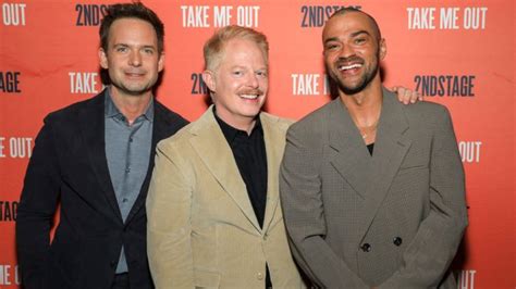 Jesse Williams, Jesse Tyler Ferguson on 'Take Me Out' Broadway Opening - Variety