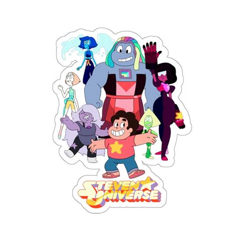 Steven Universe Sticker Crystal Gems Sticker Garnet Amethyst Etsy