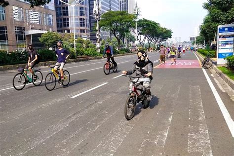 Car Free Day Jakarta Kembali Dibuka Hari Ini Berikut Pembatasan Dan