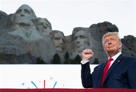 Trumps Fascist Speech At Mount Rushmore