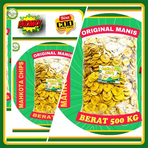 Jual Isi Gr Keripik Pisang Rasa Jeruk Kripik Pisang Koin