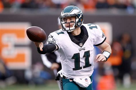 Flashback One Year Ago Carson Wentz Signs On With The Eagles