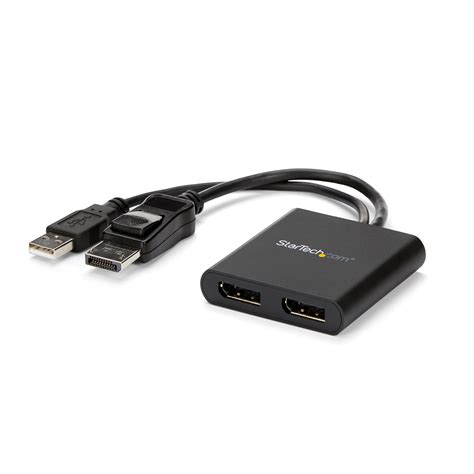 Buy Startech Dual Monitor Displayport Splitter Displayport To