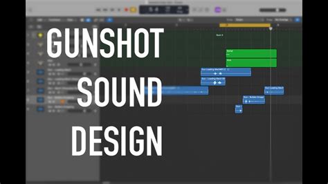 How I Make Gunshot Sounds Sound Design Youtube