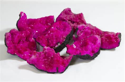 Pink Dyed Opened Moroccan Geode Half Large Kids Love Rocks