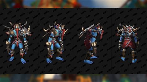 Draenei And Troll Heritage Armor Datamined In Patch