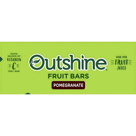 Outshine Pomegranate Fruit Ice Bars 6 Ea 6 Ct Shipt