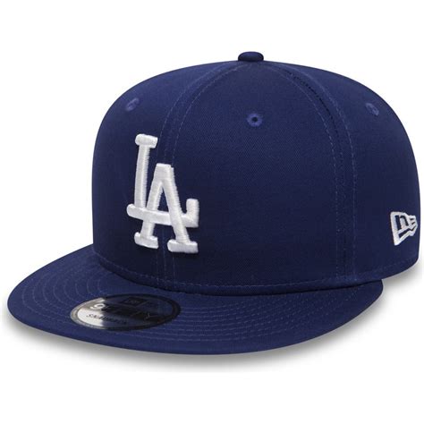 Gorra Plana Azul Ajustable 9fifty Essential De Los Angeles Dodgers Mlb