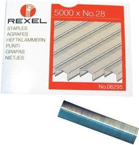 Rexel Nietjes No 28 106 X 7 Mm Nietjes A 5000 Stuks Bol