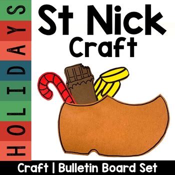 Saint Nicholas Template Shoe Teaching Resources Tpt