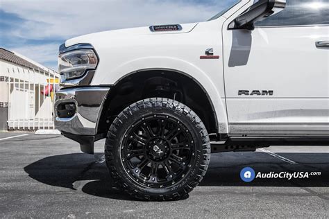 22 Xd Wheels Xd829 Hoss 2 Gloss Black Off Road Rims For 2019 Ram 2500 Cummins