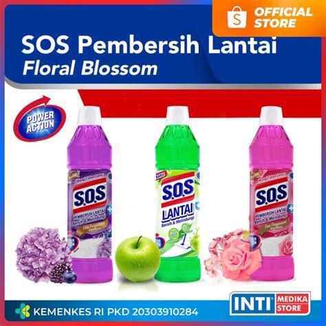 Jual Sos Cairan Pembersih Lantai Wangi Ml Karbol Lantai Shopee