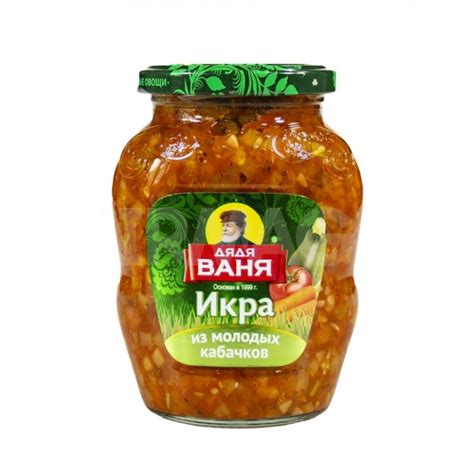 Икра Дядя Ваня из молодых кабачков (350 г) - IRMAG.RU