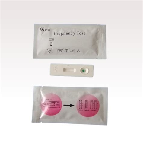 Home Use Urine Test Rapid Early Hcg Pregnancy Test Cassette China