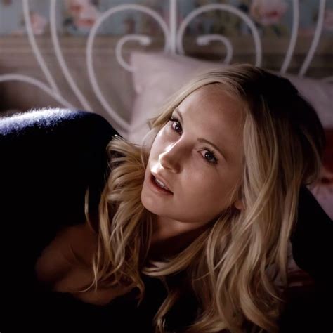 Pin By Beca On Icons Woman Tvdu Caroline Forbes Candice King Stefan And Caroline