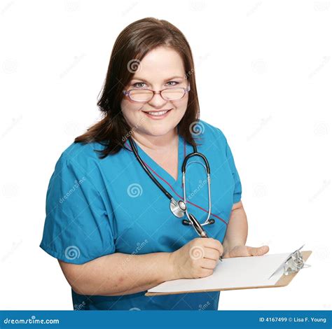 Nurse Takes Medical History Stock Image Image Of Doctor Nurse