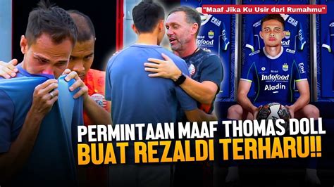 Penyesalan Thomas Doll Menangis Usai Rezaldi Hehanusa Pamit Ke Persib