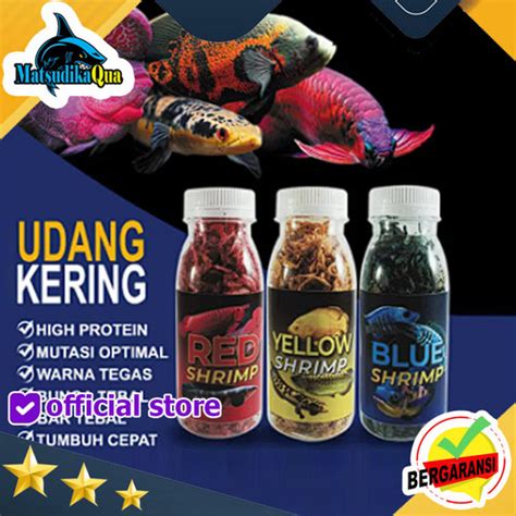 Jual Udang Carophyl Carophyll Premium Blue Red Yellow Chana Predator