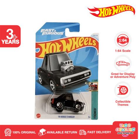 Jual Hot Wheels FnF 70 Dodge Charger Lot J 2024 Toyzstatioon Shopee Indonesia