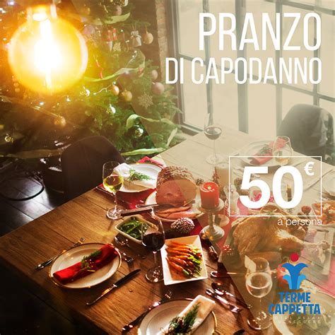 Offerta Pranzo Di Capodanno 2024 Alle Terme Cappetta Di Contursi A 50 A