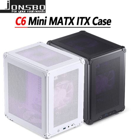 JONSBO C6 ITX MATX Home Office Mini Desktop PC Case Type C Interface