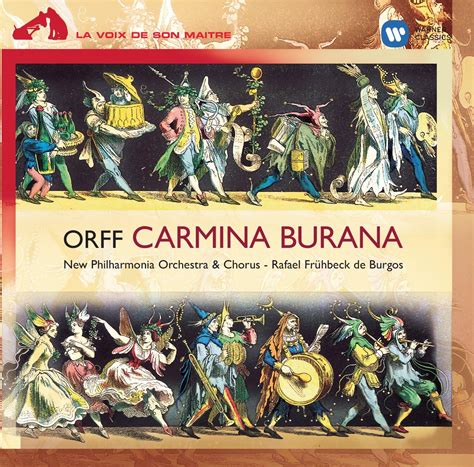 Orff Carmina Burana C Orff Rafael Fr Hbeck De Burgos Amazon Ca Music