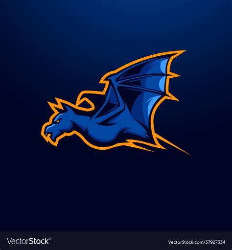 Bat Mascot Logo Royalty Free Vector Image Vectorstock