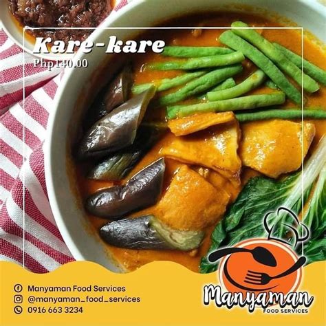 Menu At Manyaman Food Services Restaurant Bacoor