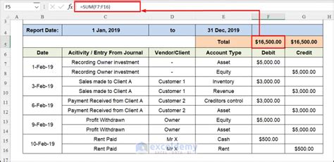 How To Create Ledger Balance Sheet In Excel With Easy Steps