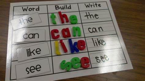 Word Build Write Great Word Work Literacy Center Activity 2 50