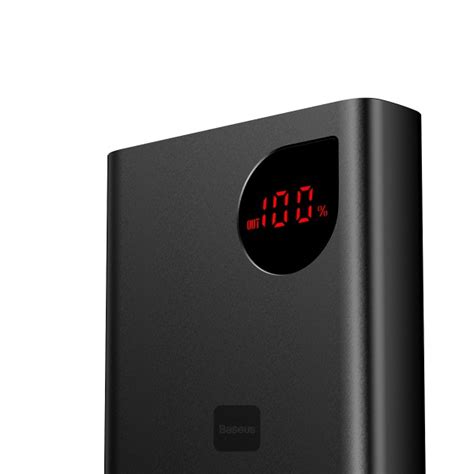 Baseus Online Baseus Adaman Metal Digital Display Quick Charge Power