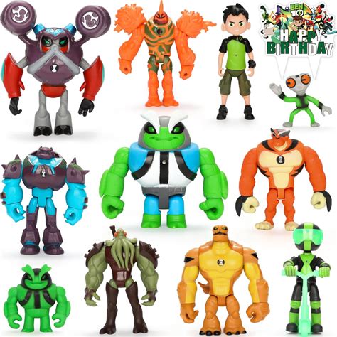 Amazon.com: Ben Toys Action Figures Model - 11PCS Figurine Toys Anime ...