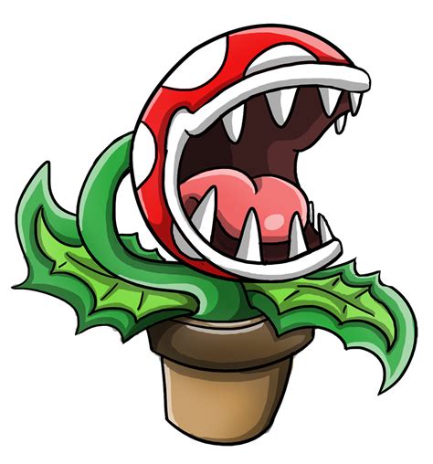 Piranha Plant Snaps Into Smash By Shinragod On Deviantart