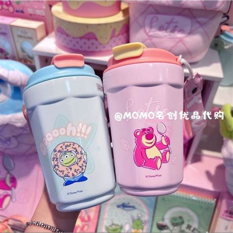 Jual Official Bali Miniso Botol Minum Stainless Lotso Alien Ml