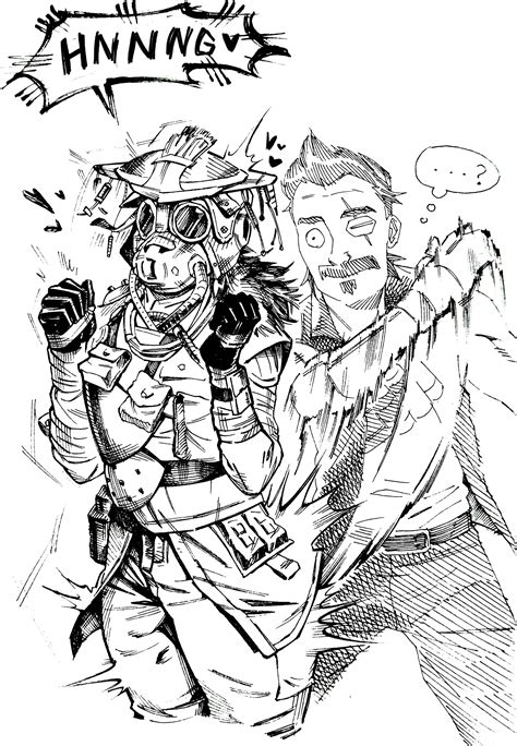 Bloodhound And Fuse Apex Legends Drawn By Tengtengs Danbooru