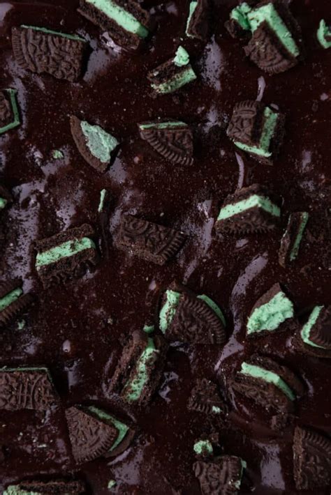 Ultimate Fudge Mint Oreo Brownies Recipe Lifestyle Of A Foodie