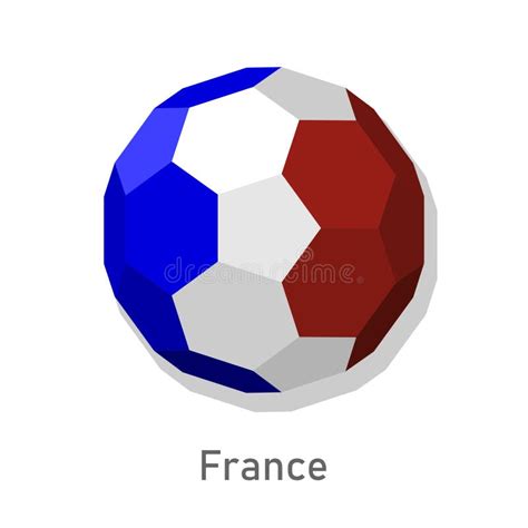 Soccer Ball Flag France 3d Stock Illustrations 756 Soccer Ball Flag