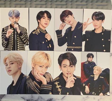 Bts Speak Yourself Final In Seoul Large Photo Set Complete 8 Pcs Rm 3 Jin 4 Suga 3 J Hope