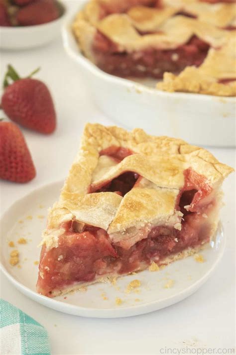 Strawberry Rhubarb Pie Cincyshopper