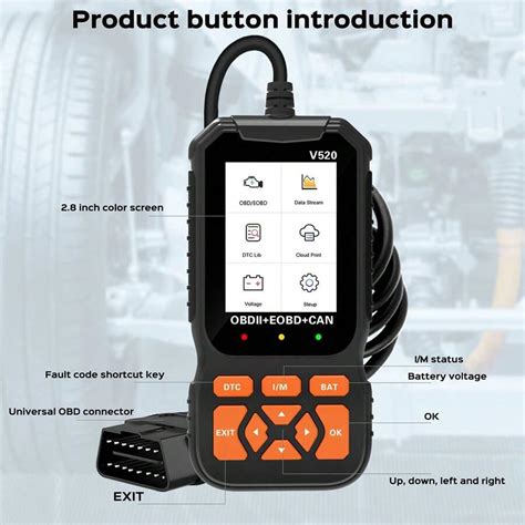 Outil De Diagnostic De Scanner De Voiture Obd Lecteur De Codes De