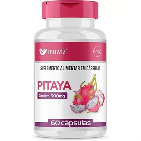 Pitaya C Sel Nio Cromo Zinco E Vitaminas C Ps Muwiz Mercadolivre