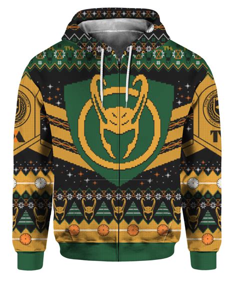 Variant Loki Christmas Sweater Funny Ugly Christmas Sweater