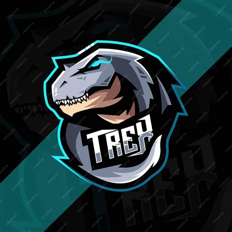 Premium Vector T Rex Mascot Logo Esport Design