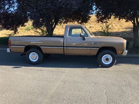 1989 Dodge Ram Cummins 2500 4x4 Turbo Diesel For Sale Photos Technical Specifications Description