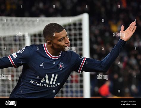 Kylian Mbapp Psg During The Uefa Champions League Paris Saint