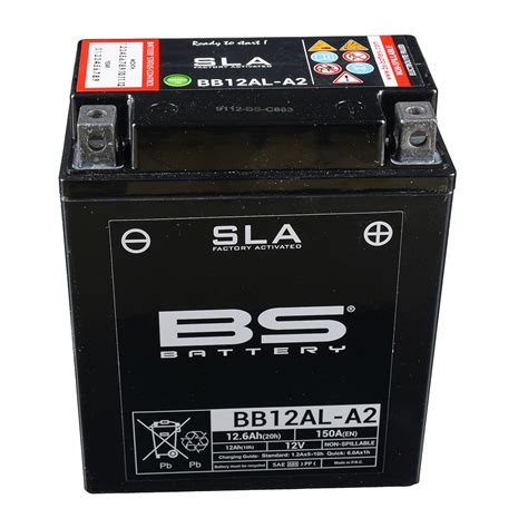 Batterie V Ah Yb Al A Gel Bs Battery Kr Ger Moto Parts