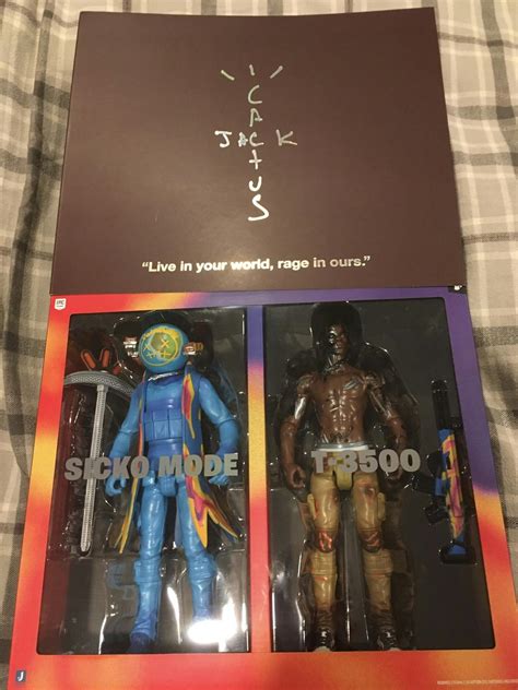 Travis Scott Travis Scott x Fortnite Figurine (Dual Pack) | Grailed